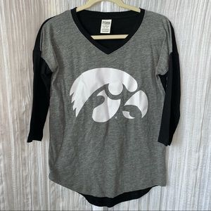 Iowa Hawkeye Baseball Tee